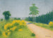 La Ruta de Belvèze hacia el Albergue - Achille Laugé — vista de la obra