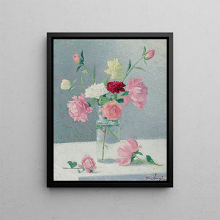Achille Laug - Vase de roses.webp