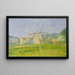 Orchard in Bloom at Alet-les-Bains Aude - Achille Laugé — framed artwork on a wall