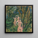 Actes dans la forêt - Ernst Ludwig Kirchner — cuadro enmarcado en la pared