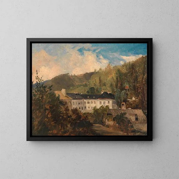 Motivo de Neuwaldegg - Adalbert Stifter — cuadro enmarcado en la pared