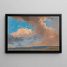 Estudio de nubes - Adalbert Stifter — cuadro enmarcado en la pared