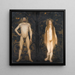 Adam y Eva - Harald Slott-Møller — cuadro enmarcado en la pared