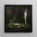 Adam y Eva - Julius Paulsen | Cuadro — cuadro enmarcado en la pared