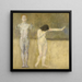 Adam y Eva - Ludvig Karsten | Cuadro — cuadro enmarcado en la pared