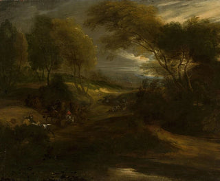 Adam Frans van der Meulen - A battle scene.webp