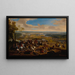 Escena de batalla - Adam Frans van der Meulen — cuadro enmarcado en la pared