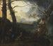 Landscape of the South with Shepherds - Adam Pynacker — artwork view