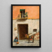 Building in Madrid - Addison Thomas Millar — framed artwork on a wall