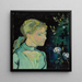 Adeline Ravoux - Vincent van Gogh — cuadro enmarcado en la pared