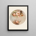 plato rosa - Adeline More — cuadro enmarcado en la pared