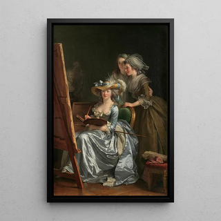 Adlade LabilleGuiard - SelfPortrait with Two Pupils Marie Gabrielle Capet and Marie Marguerite Carreaux de Rosemond.webp