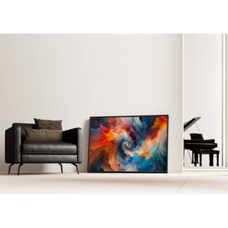 Tableau abstrait - Tourbillon Chromatique