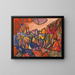 Composition - Adolf Hölzel — framed artwork on a wall