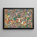 Jungle luminosa - Adolf Hölzel — cuadro enmarcado en la pared
