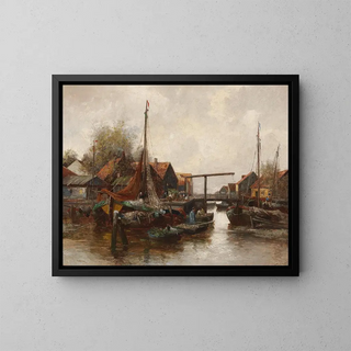 Adolf Kaufmann - In The Harbour.webp
