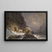 L'attaque - Adolf Schmidt — framed artwork on a wall