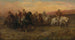 Caballos beduinos - Adolf Schreyer — vista de la obra
