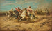 La carga - Adolf Schreyer — vista de la obra