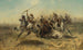 La carga (Conflicto de casos) - Adolf Schreyer — vista de la obra