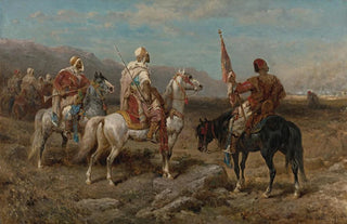 Adolf Schreyer - The raid.webp