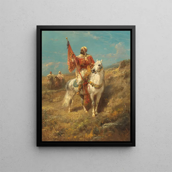 Adolf Schreyer - The standard bearer.webp