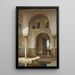 En el patio de la Alhambra - Adolf Seel — cuadro enmarcado en la pared