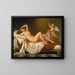 Dana y la lluvia de oro - Adolf Ulrik Wertmüller — cuadro enmarcado en la pared