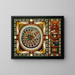 Serpent de réseau du WiliWald de Skt Adolf ThurmHoofRingUhrwald en Amérique - Adolf Wölfli — framed artwork on a wall