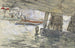 View under a railway viaduct in Amsterdam - Adolf le Comte — artwork view
