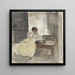 Naaister - Adolf le Comte — framed artwork on a wall