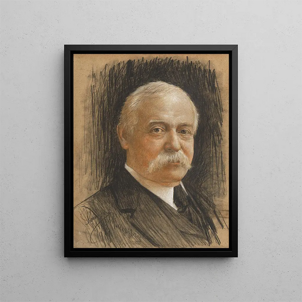 Marcus Daly - Adolfo Müller-Ury — framed artwork on a wall