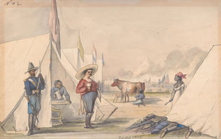 Adolph Metzner - Camp of General Alexander McDowell McCook near Stevenson Alabama summer 1862.webp