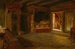 Interior de granja de Sandak - Adolph Tidemand — vista de la obra