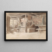 Interior Painting at Leksand - Adolph Tidemand — framed artwork on a wall