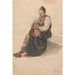 Woman with Child on Her Lap Rättvik - Adolph Tidemand — artwork view