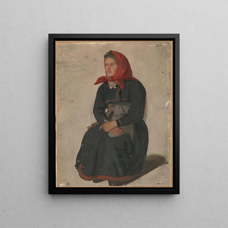 Adolph Tidemand - Peasant Woman from Telemark.webp