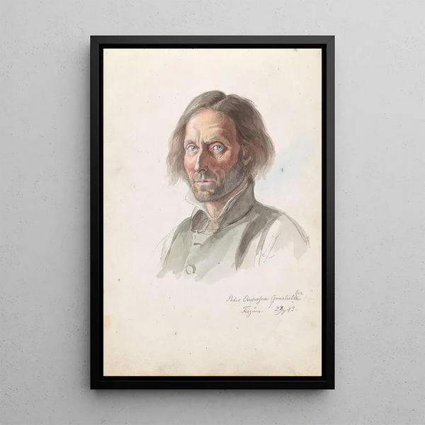 Reproduction of the painting Peder Endresen Kvashiller - Adolph Tidemand