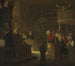 a service in a Norwegian country church - Adolph Tidemand — artwork view