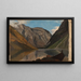 Vista de Gudvangen - Adolph Tidemand — cuadro enmarcado en la pared