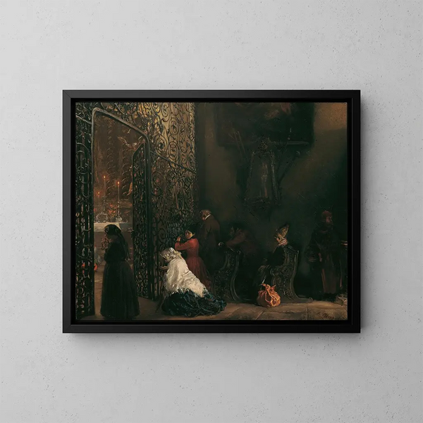 Frieze - Adolph von Menzel — framed artwork on a wall