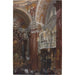 del interior de la iglesia de San Jacobo en Innsbruck - Adolph von Menzel — vista de la obra