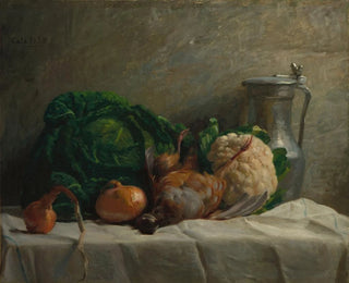 AdolpheFlix Cals - Still Life with Vegetables Partridge and a Jug.webp
