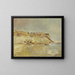 Coastal Mountains - Adolphe Monticelli — framed artwork on a wall