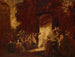 Fiesta de la tarde - Adolphe Monticelli — vista de la obra