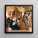 Adoration of the Magi The wings of the altar of Wurzach - Hans Multscher — framed artwork on a wall