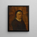 Viejo - Adriaen Brouwer — cuadro enmarcado en la pared