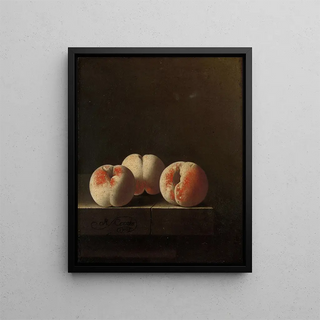 Adriaen Coorte - Three Peaches on a Stone Plinth.webp