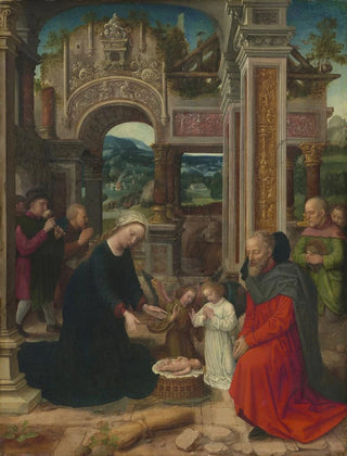 Adriaen Isenbrandt - The Adoration of the Shepherds.webp