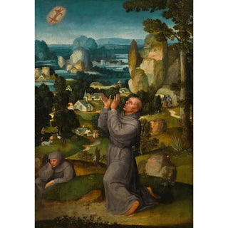 Adriaen Isenbrandt - The Stigmatisation Of Saint Francis.webp